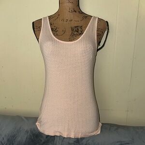 Express Women's Pink Sleeveless Top